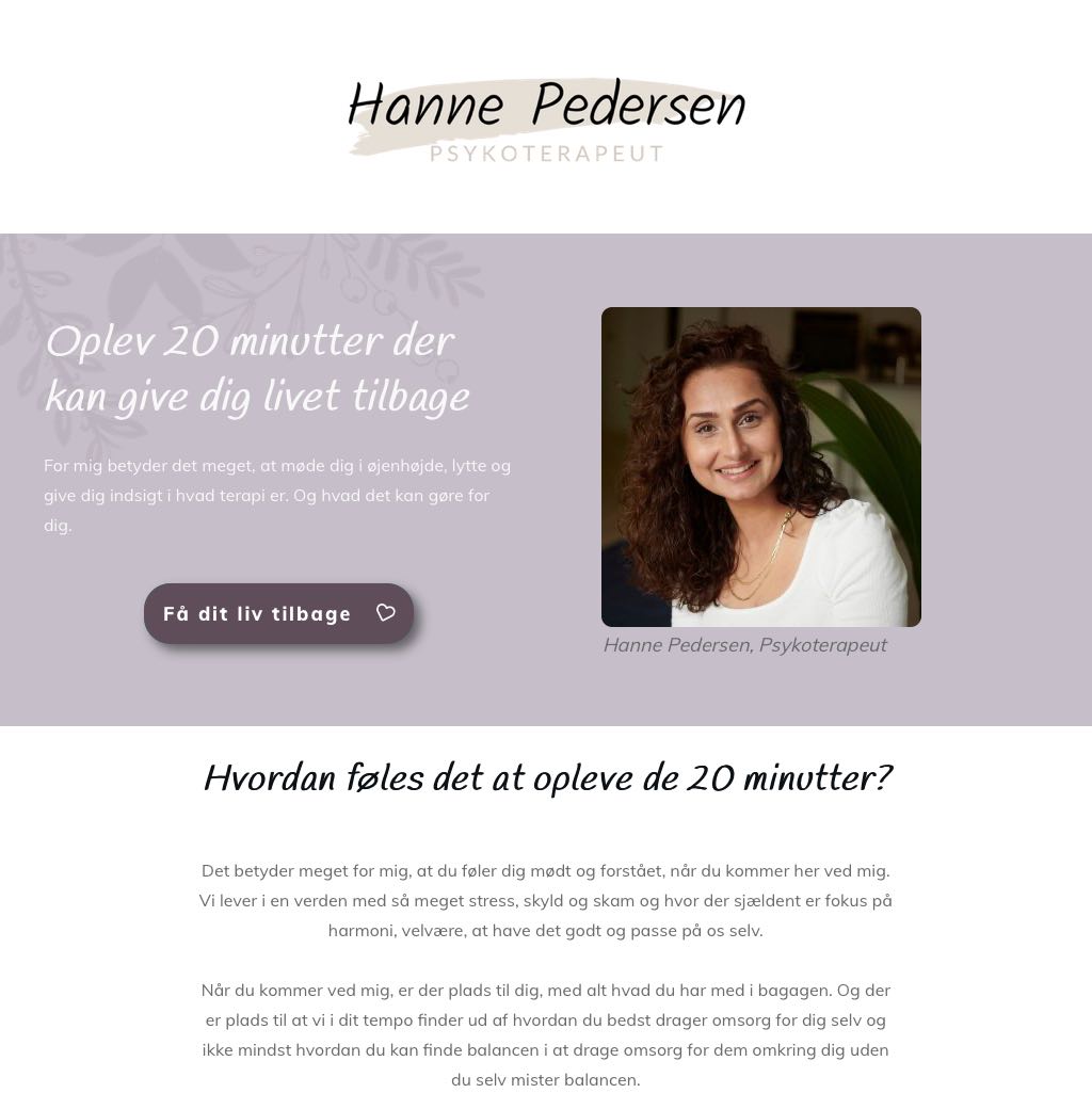 Klientbutikken salgsside produktbillede